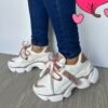 65c77419a50b4a9f8e6874da736c5bb7 Tenis chunky Cristina Dior palo de rosa- suela alta