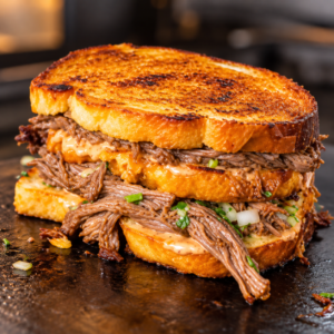 Sándwich de Carne Desmechada