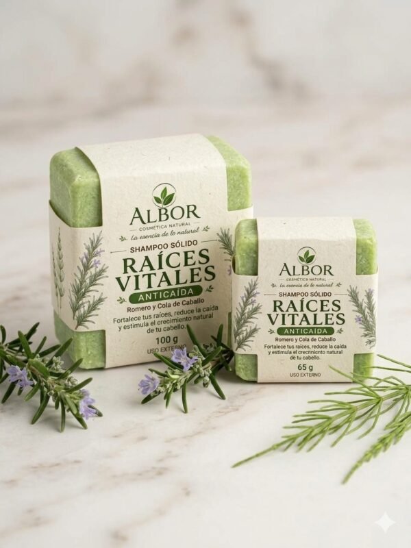 SHAMPOO SOLIDO RAÍCES VITALES