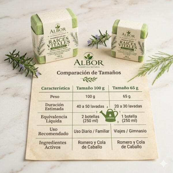 SHAMPOO SOLIDO RAÍCES VITALES