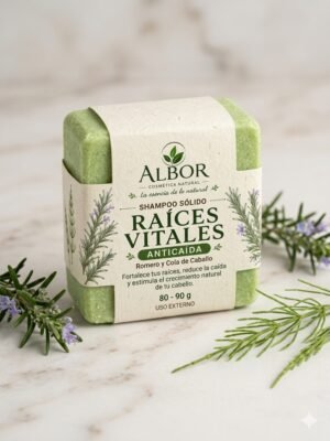 SHAMPOO SOLIDO RAÍCES VITALES