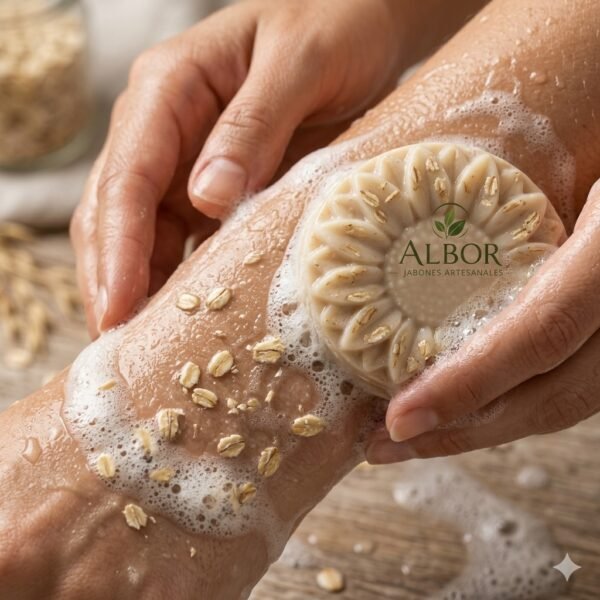 JABÓN VEGETAL DE AVENA Y MIEL